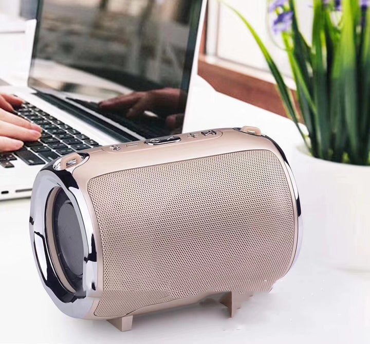 Portable plug - in subwoofer sound