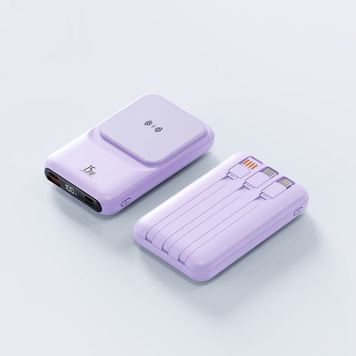 Unlock Power On-the-Go with Our Magnetic Wireless Power Bank