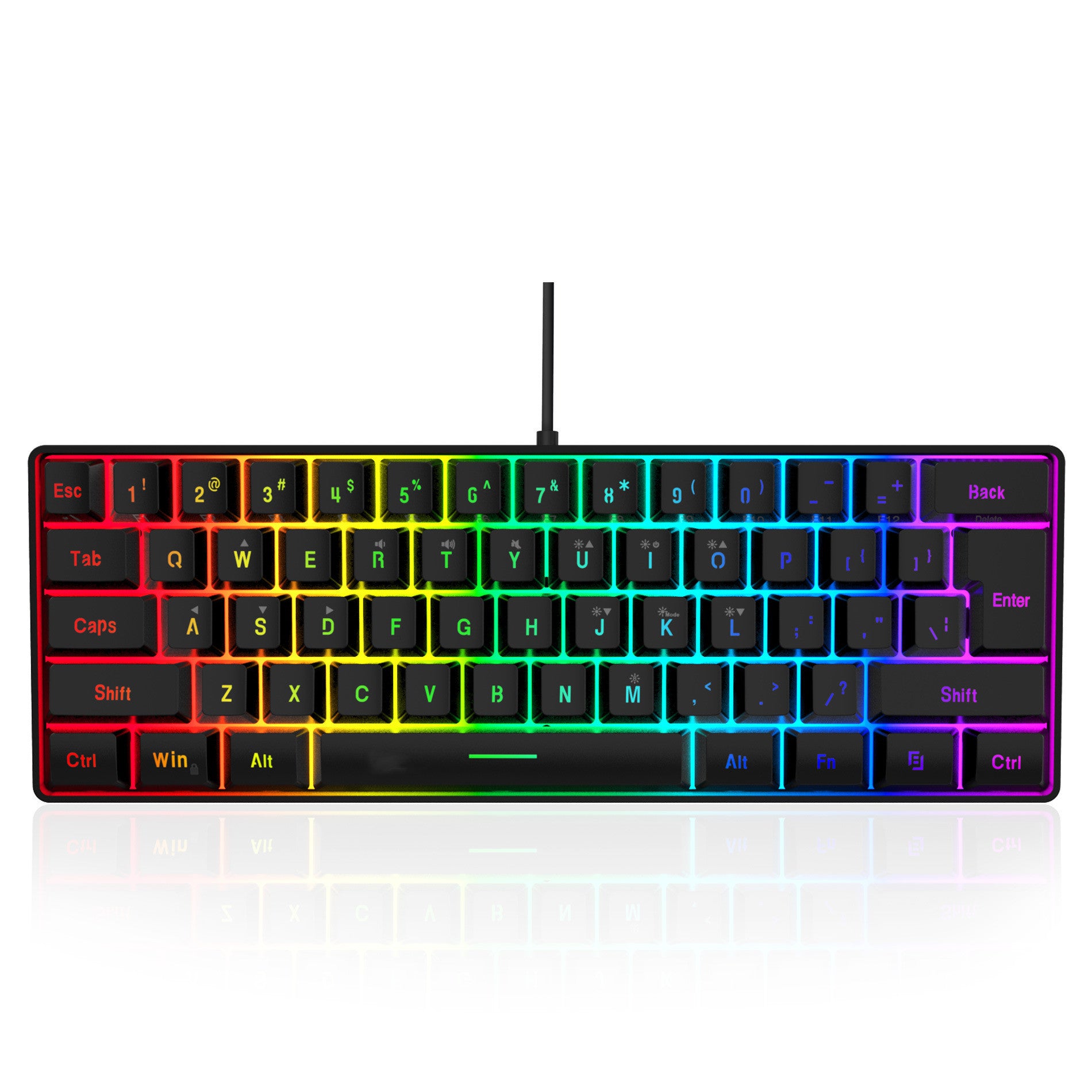 RGB Lighting Membrane Keyboard