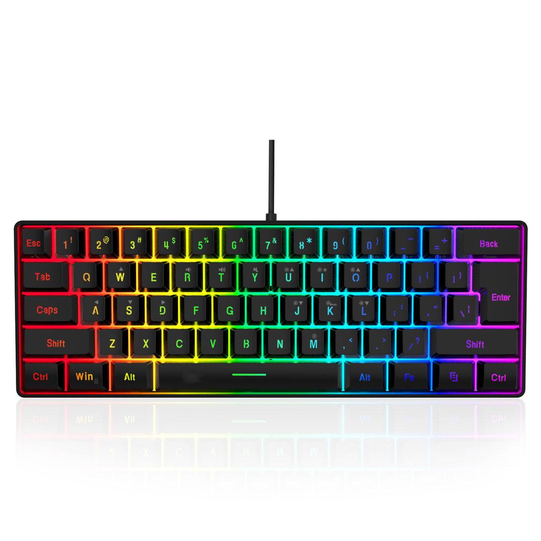 RGB Lighting Membrane Keyboard