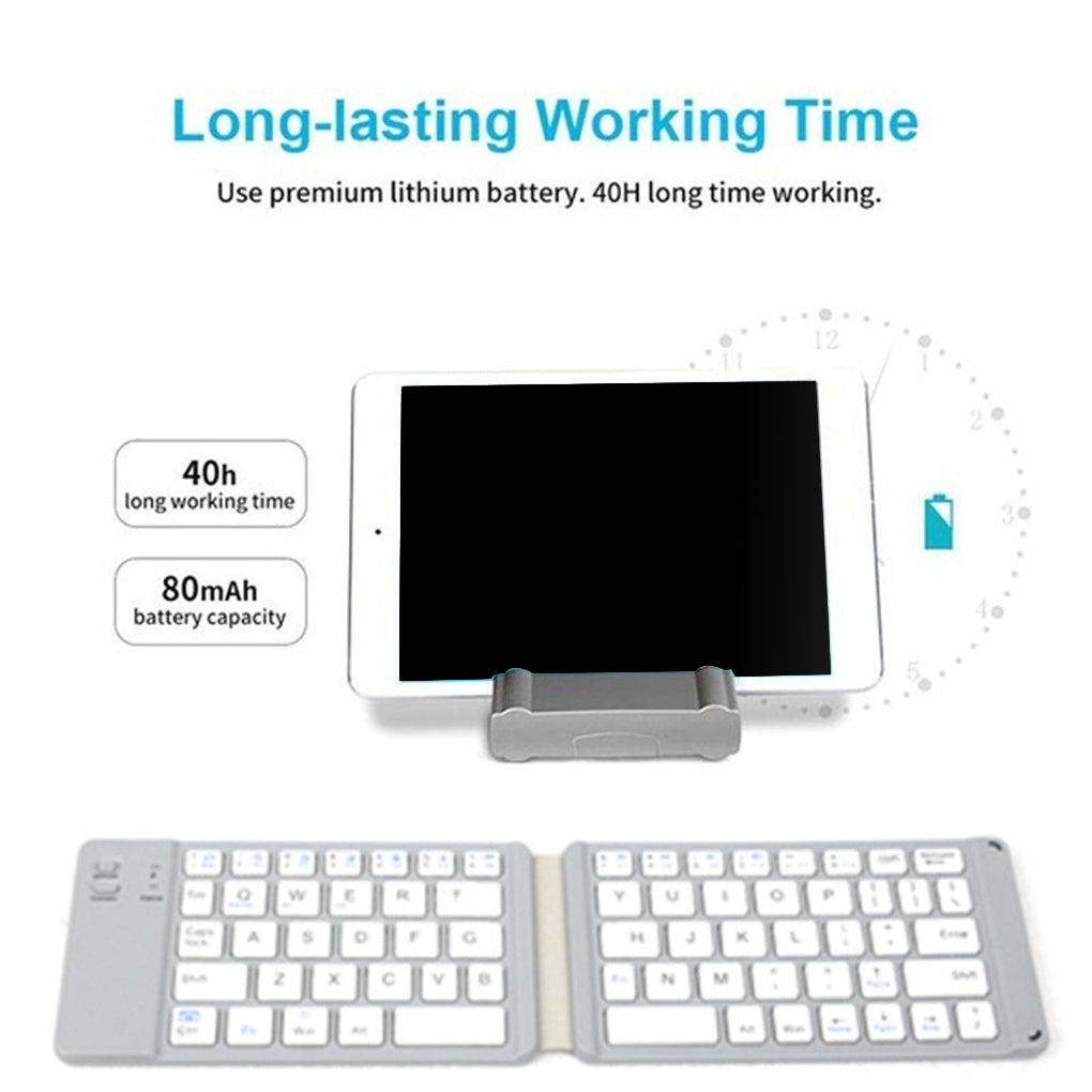 Mini Folding Keyboard Portable Wireless
