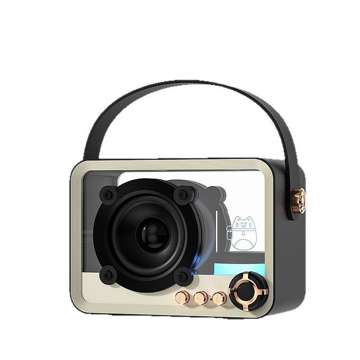 Glass Bluetooth Speaker Outdoor USB Charging