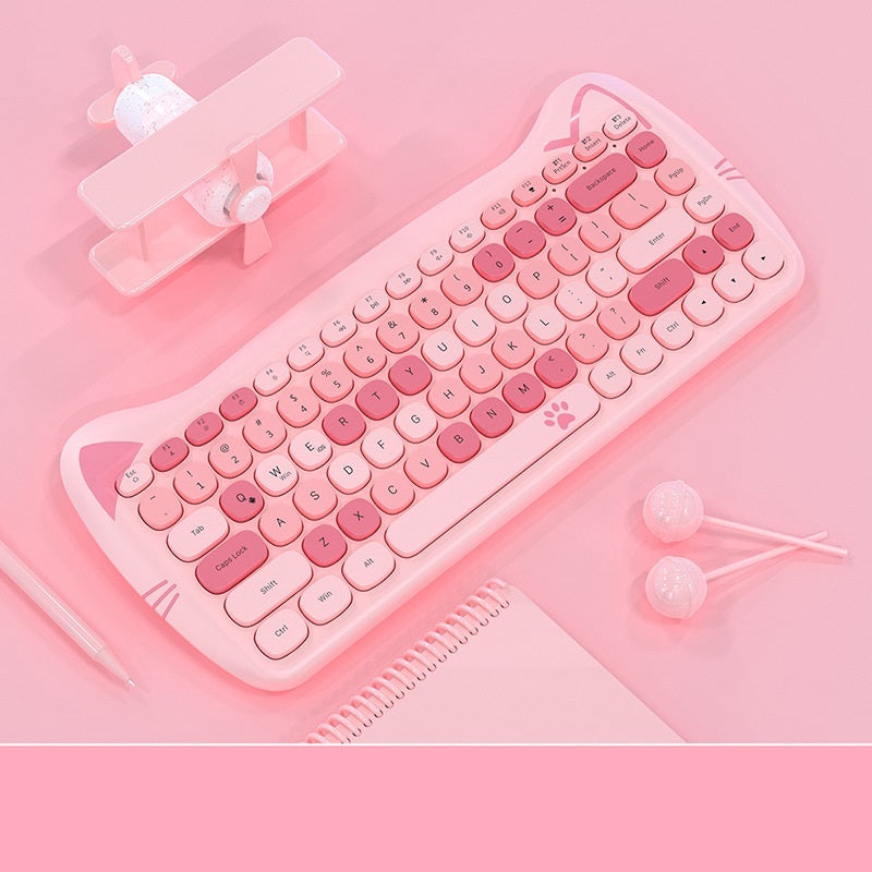 Portable Wireless Bluetooth Keyboard