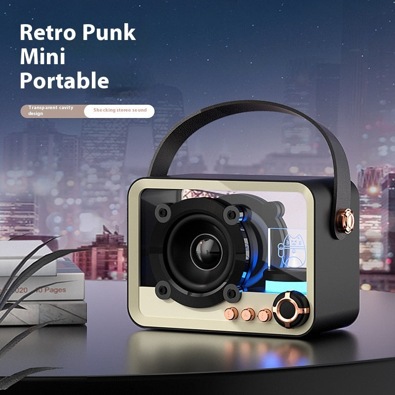 Glass Bluetooth Speaker Outdoor USB Charging