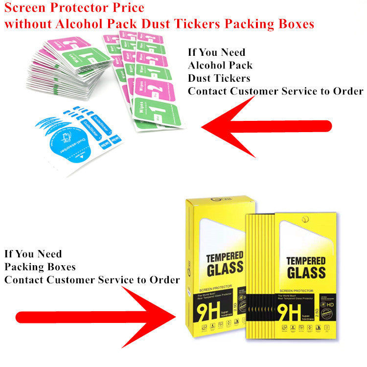 Tempered Film Fine Hole Half-screen protector