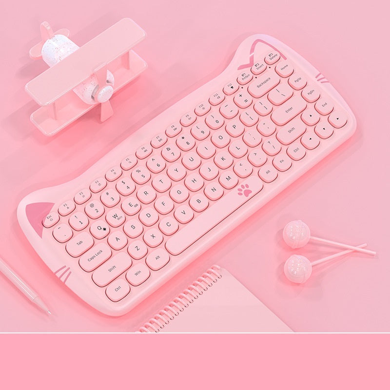 Portable Wireless Bluetooth Keyboard