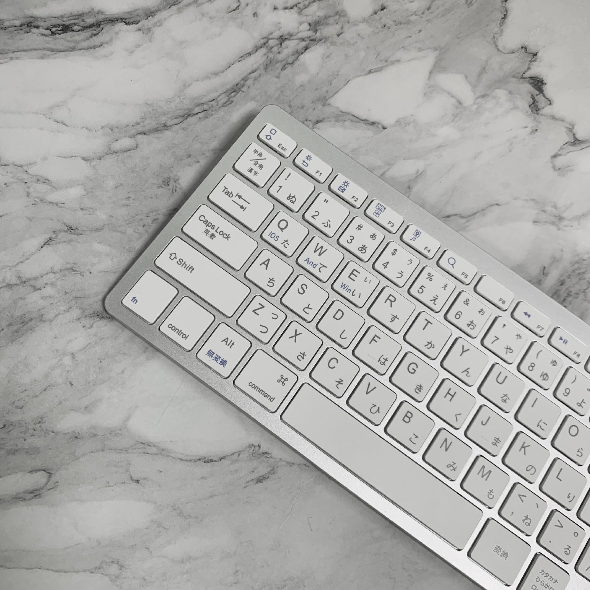 White Wireless Mini Bluetooth Keyboard