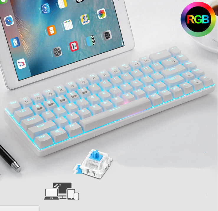 68-key RGB Wireless Bluetooth Mechanical Keyboard