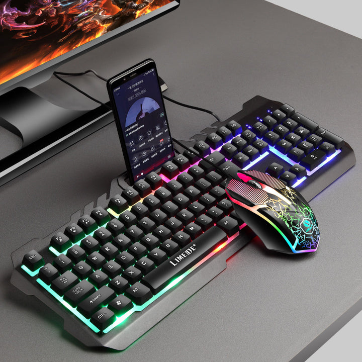 Computer keyboard and mouse combo