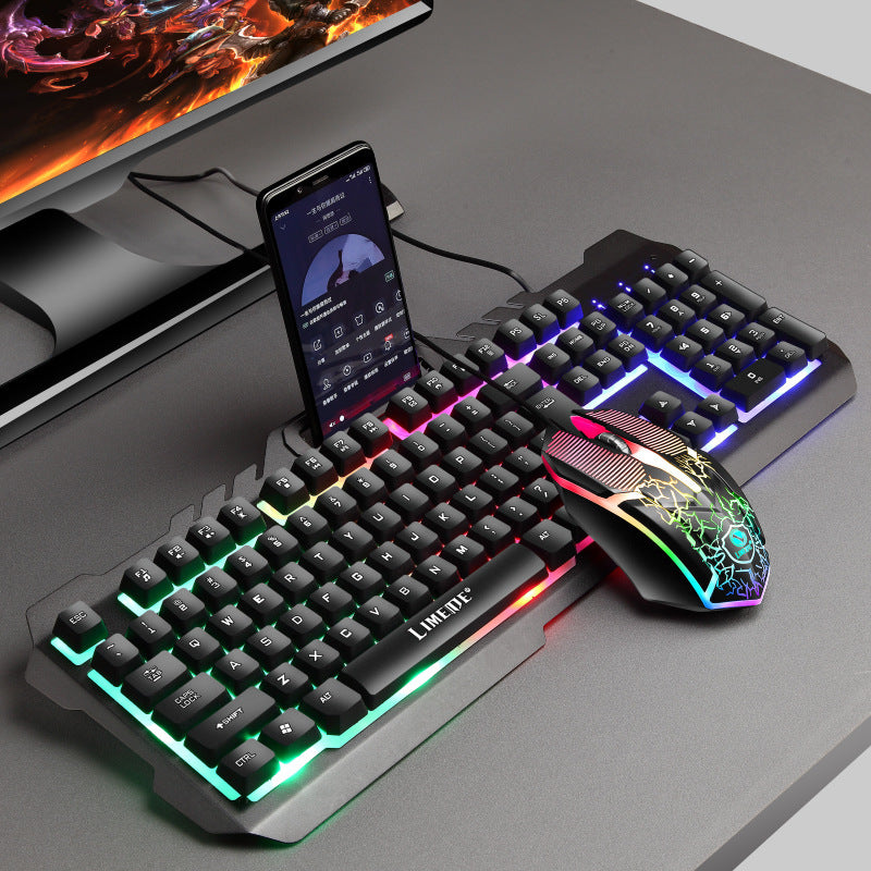 Computer keyboard and mouse combo