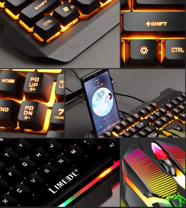 Computer keyboard and mouse combo