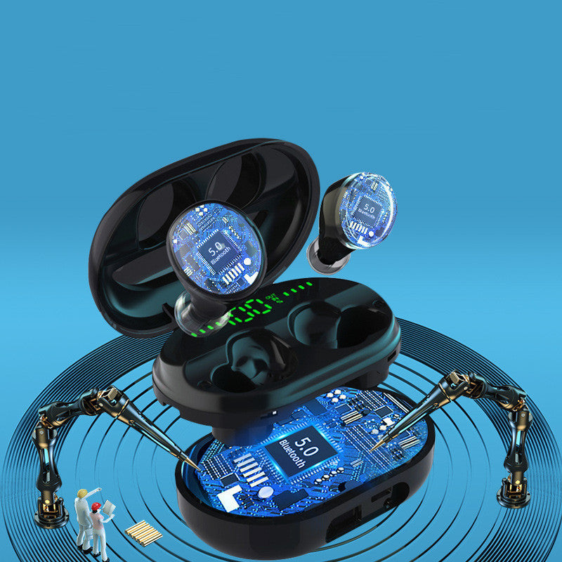 Digital display 5.0 sports bluetooth headset