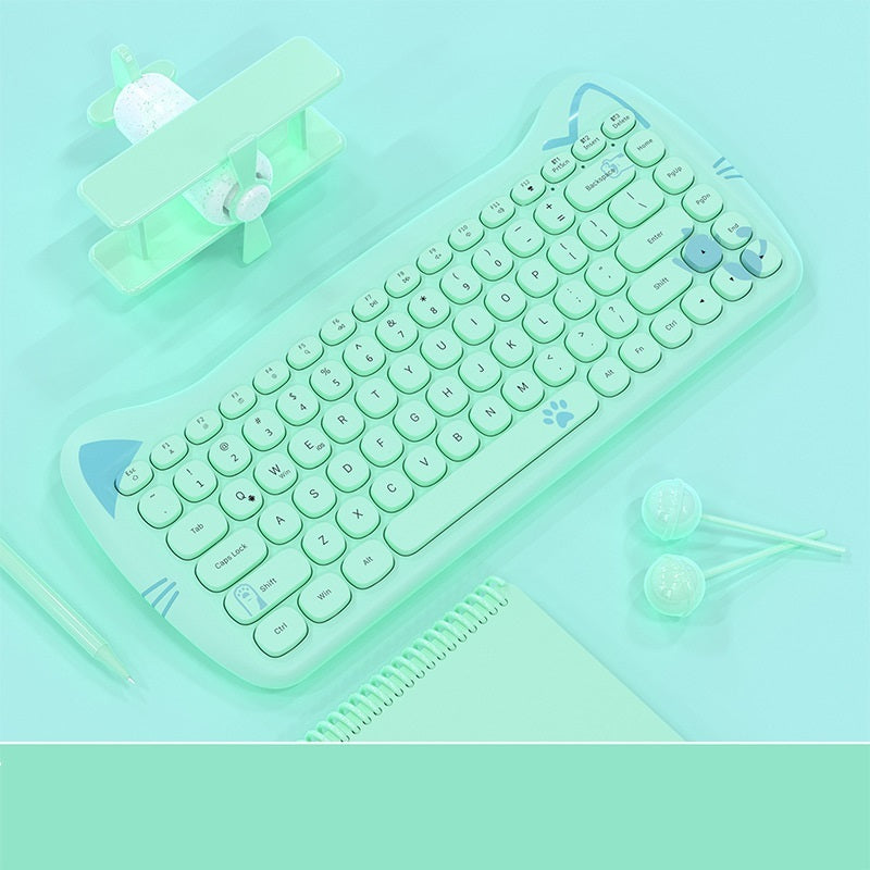 Portable Wireless Bluetooth Keyboard