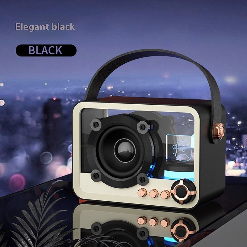 Glass Bluetooth Speaker Outdoor USB Charging