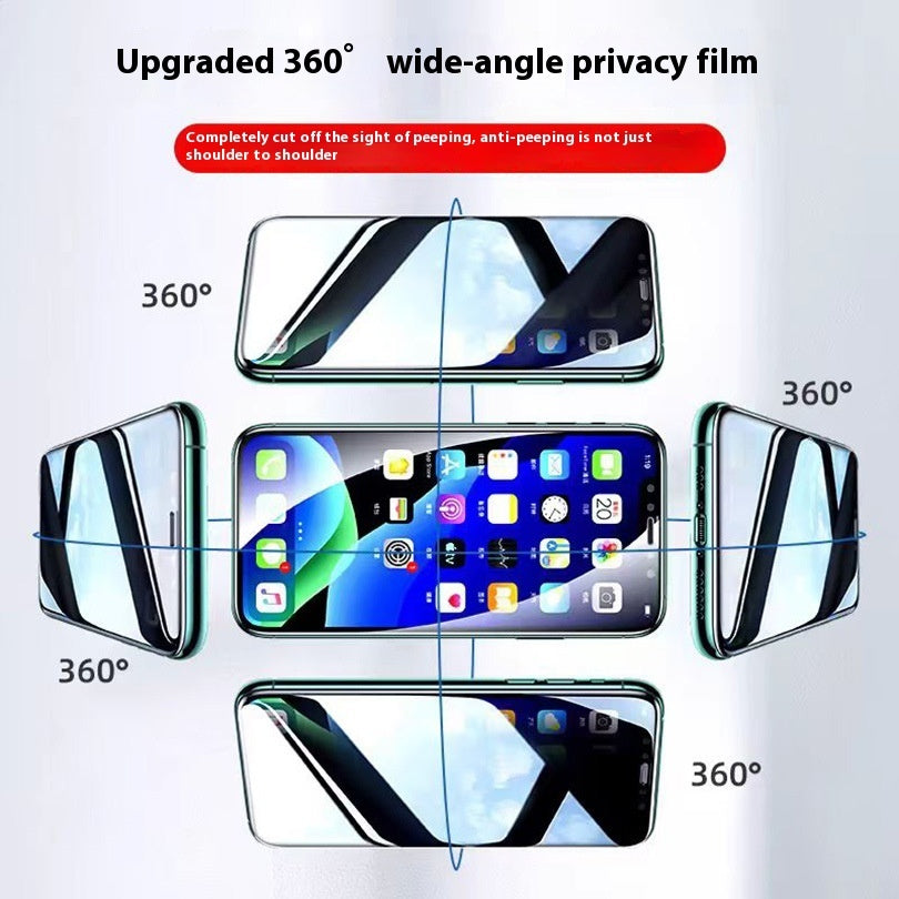 360 Degree Peep-proof TPU Screen Protector