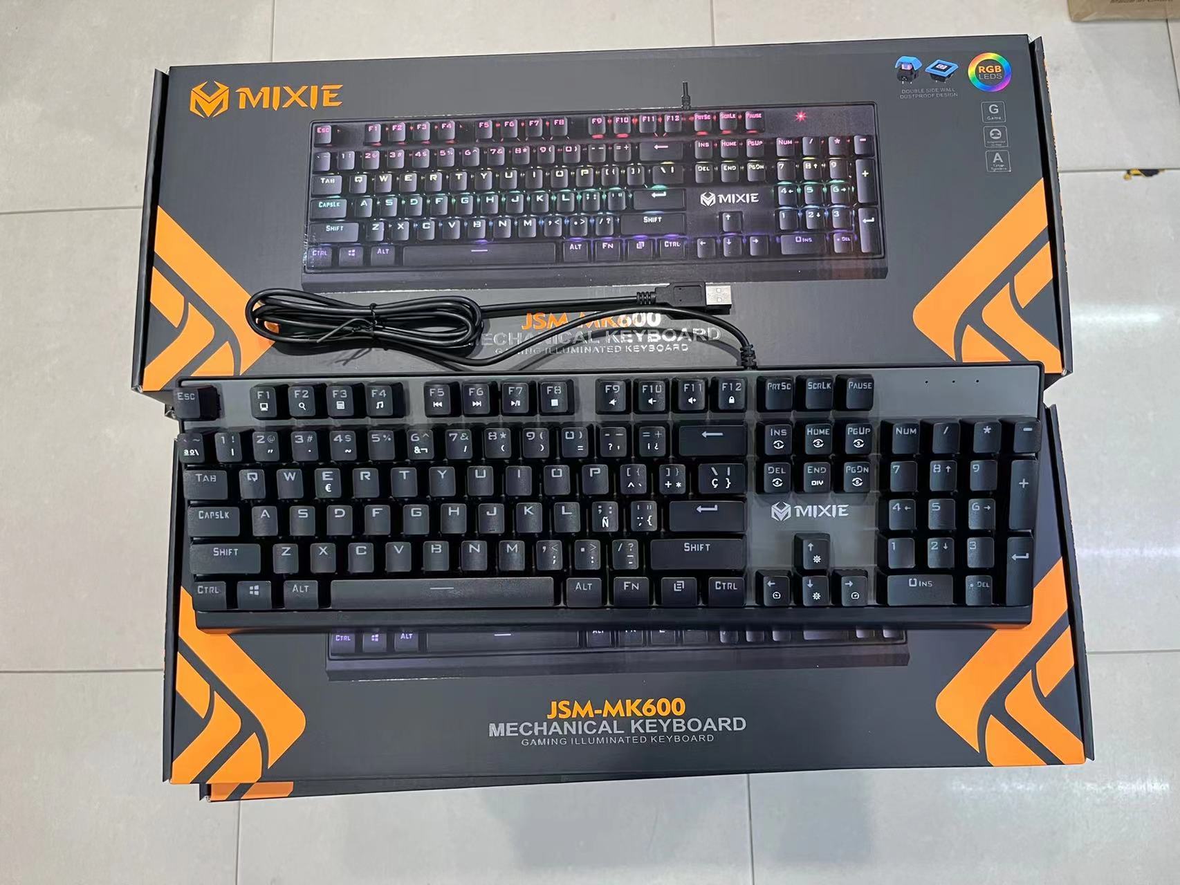 Arabic E-sports Rgb Mechanical Keyboard