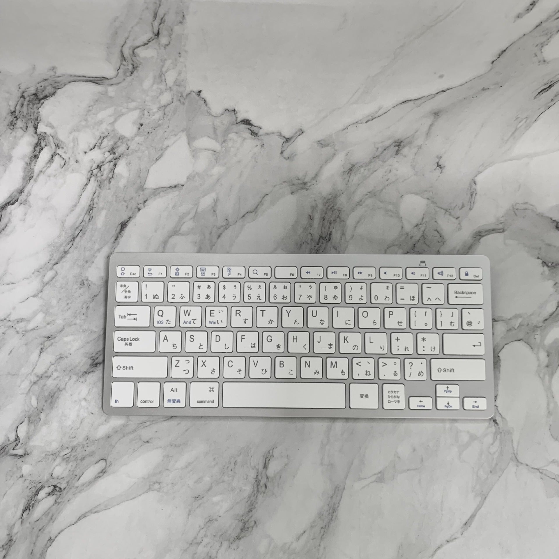 White Wireless Mini Bluetooth Keyboard
