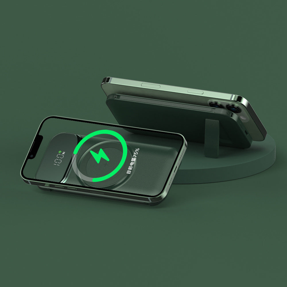 Magnetic Portable Wireless Charging Power Supply