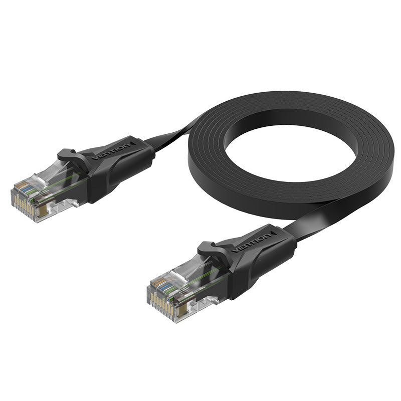 Flat Cat6 Pure Copper Gigabit Cable Router